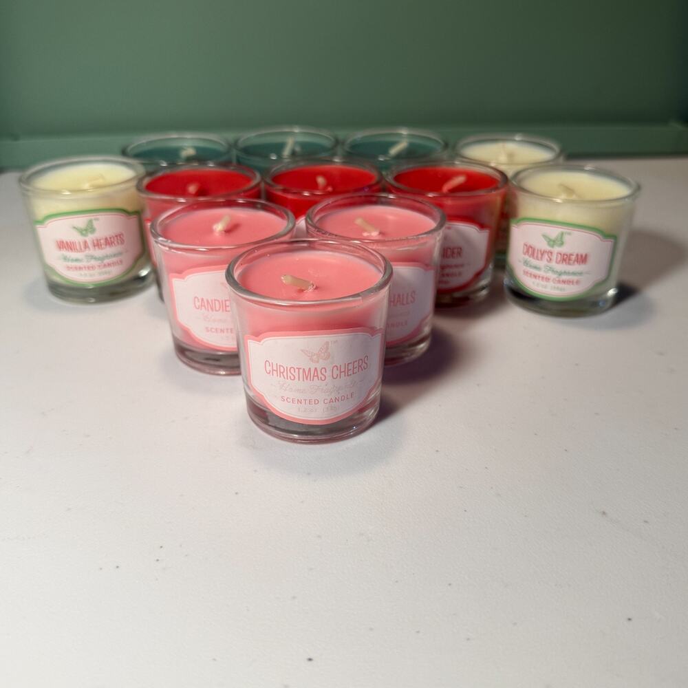 Dolly Parton Holly Dolly 12 Days of Christmas Scented Votive Candles 12 Count